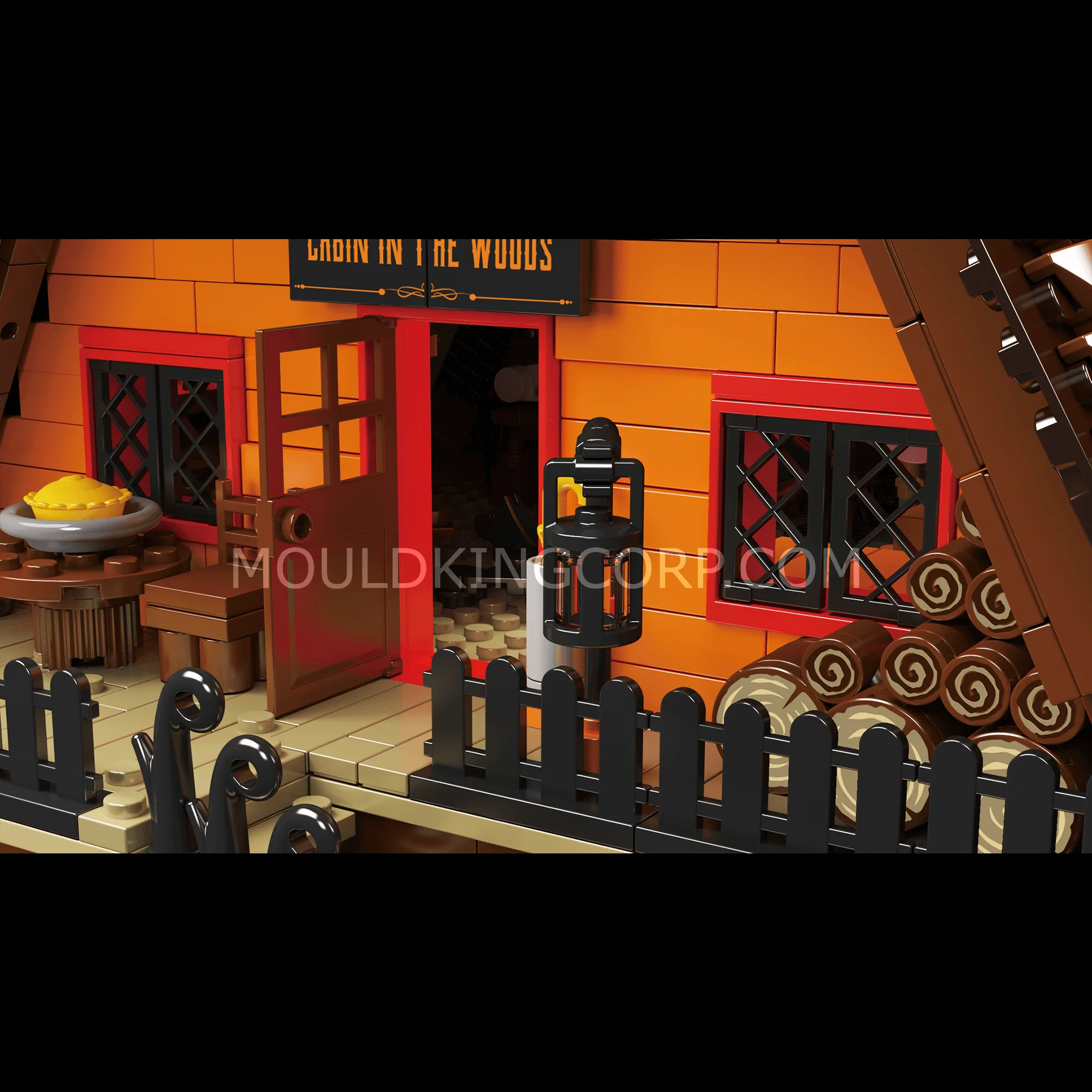 Mould King 16053 Cabin in The Woods Building Toy Set | 3,398 PCS