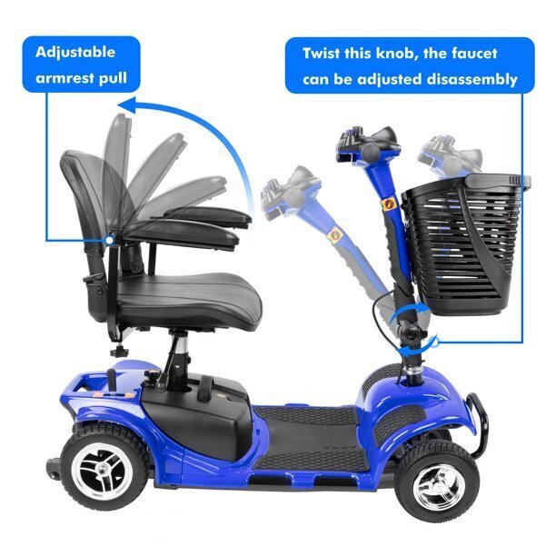 🔥Limited Availability🔥 Collapsible Electric Mobility Scooter for Adults & Seniors