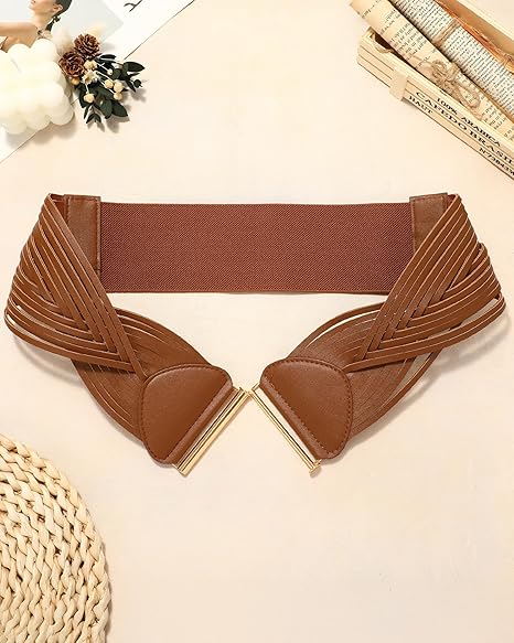 BELTIQUE Women Wide Elastic Belts