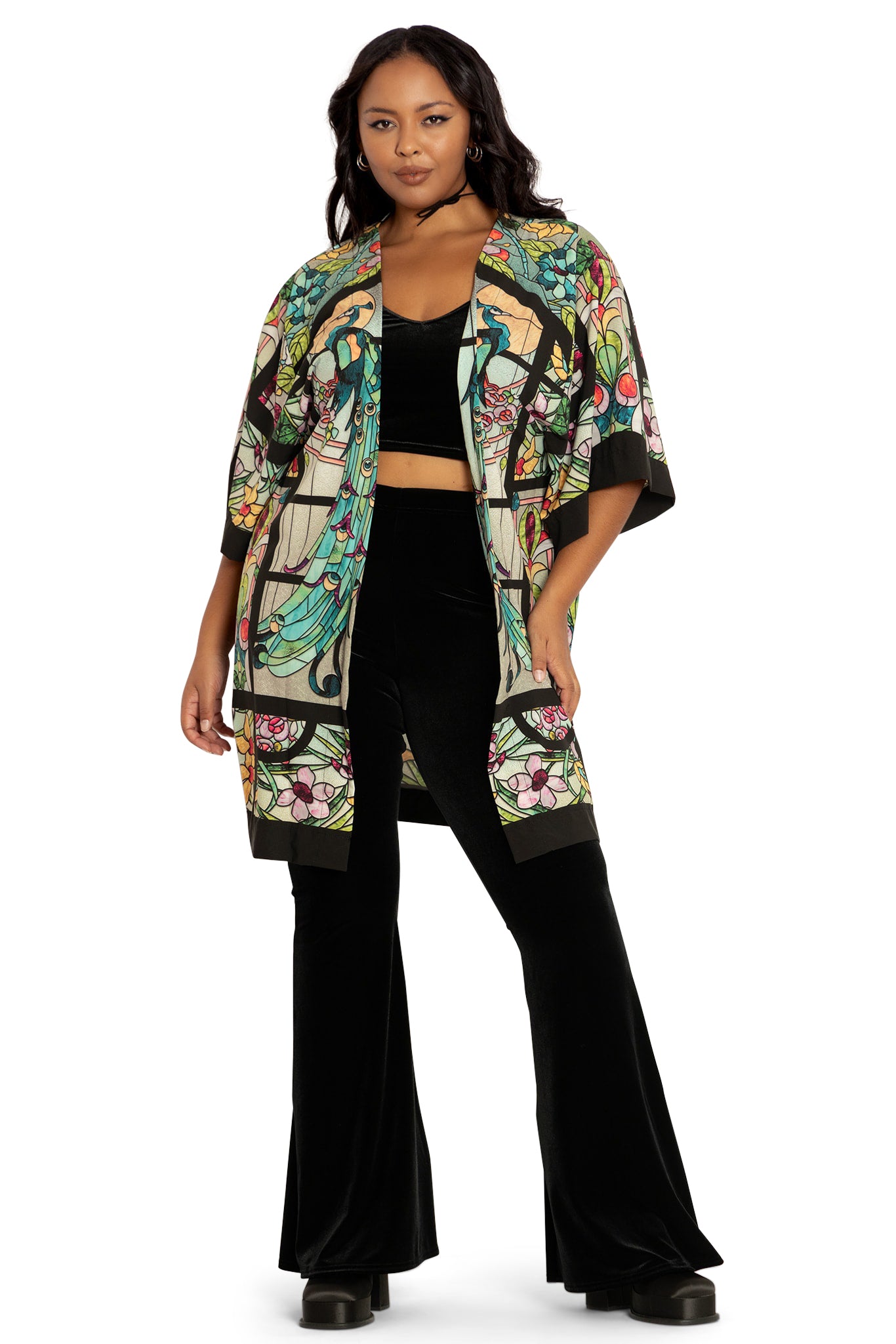 Women’s Floral Print Robe