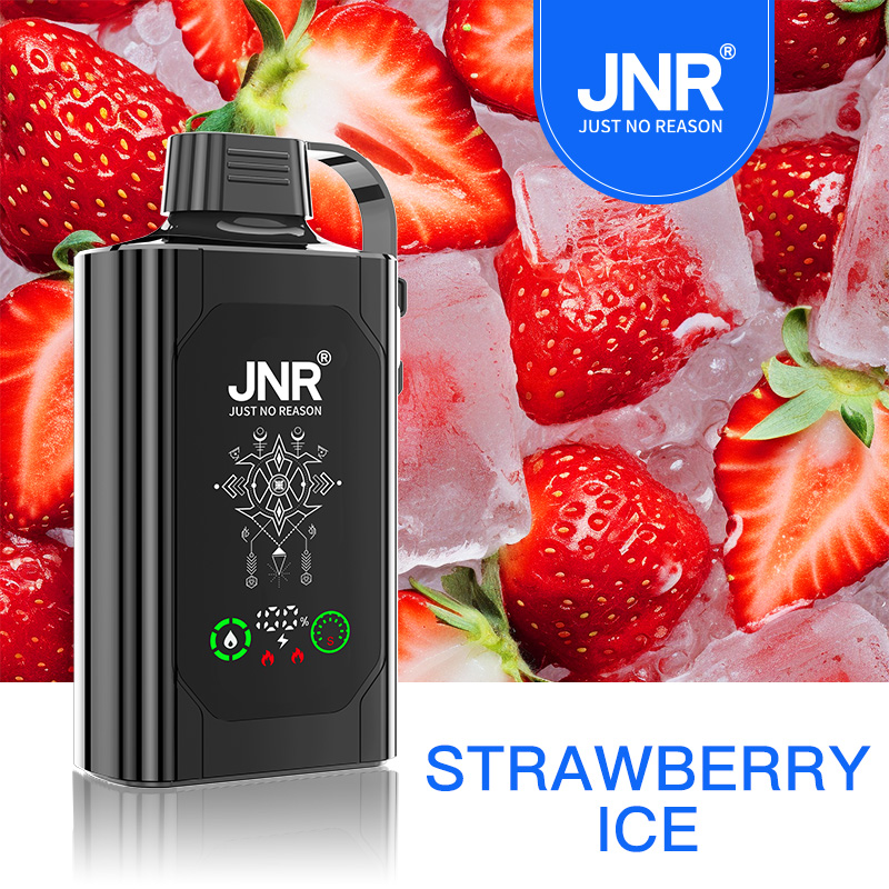 JNR Shisha Hookah Box 30K Disposable Vape-Strawberry Ice