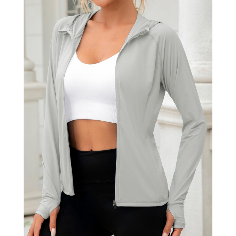 AURETOP Women's Sun Protection Hoodie Jacket