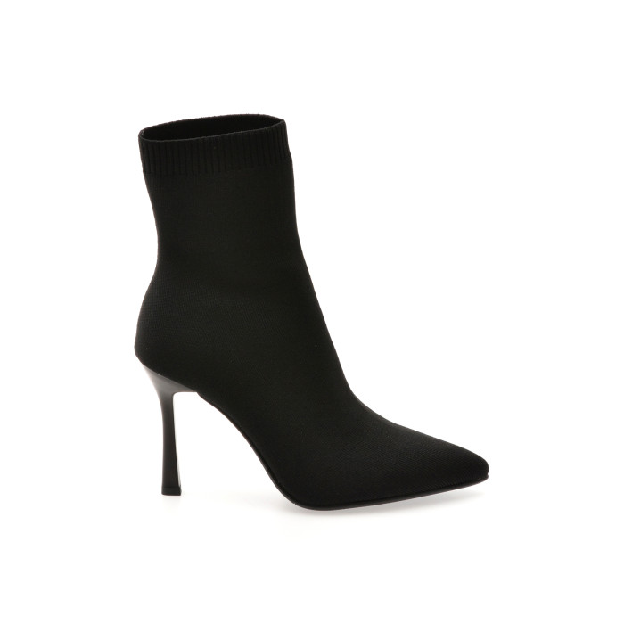 Botine elegante FLAVIA PASSINI negre, AC5831, din material textil