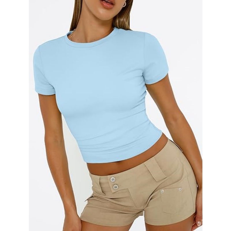 MUSETHREAD Womens Short Sleeve T Shirts