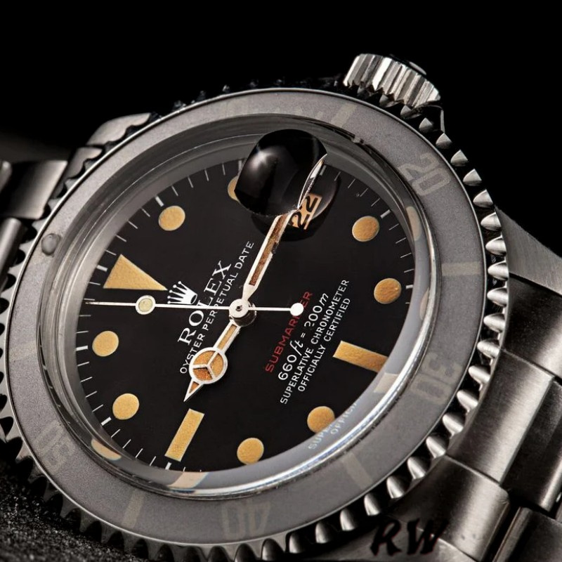 Rolex Submariner 1680 Stainless Steel Case Black Dial 40mm Mens Replica Watch