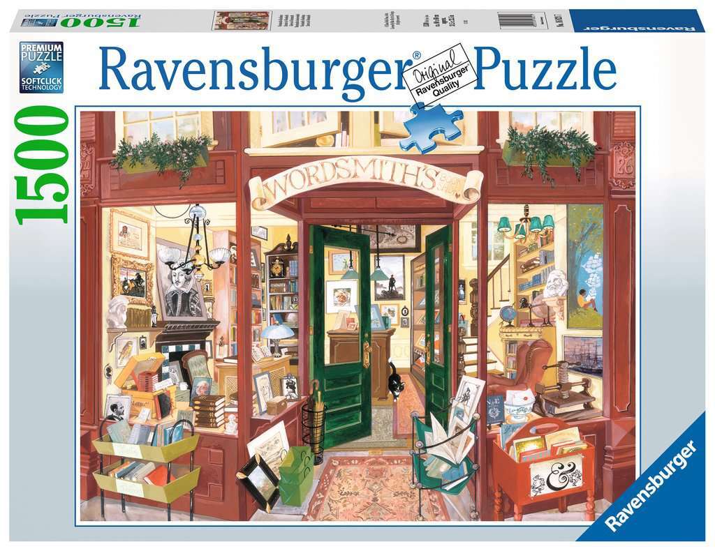 Ravensburger Wordsmith’s Bookshop 1500 Piece Puzzle