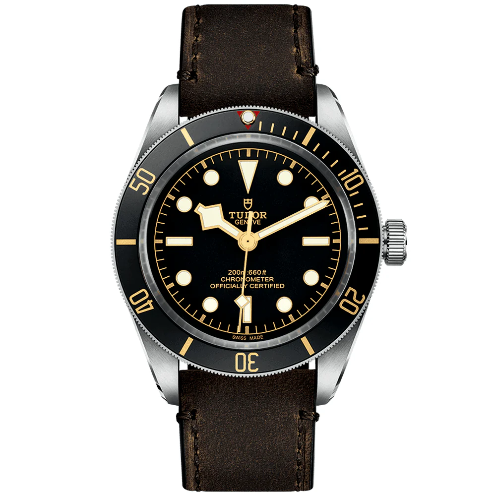 【Super Clone】TUDOR Black Bay 58 39mm Black Dial & Bezel Automatic Strap Watch M79030N-0002