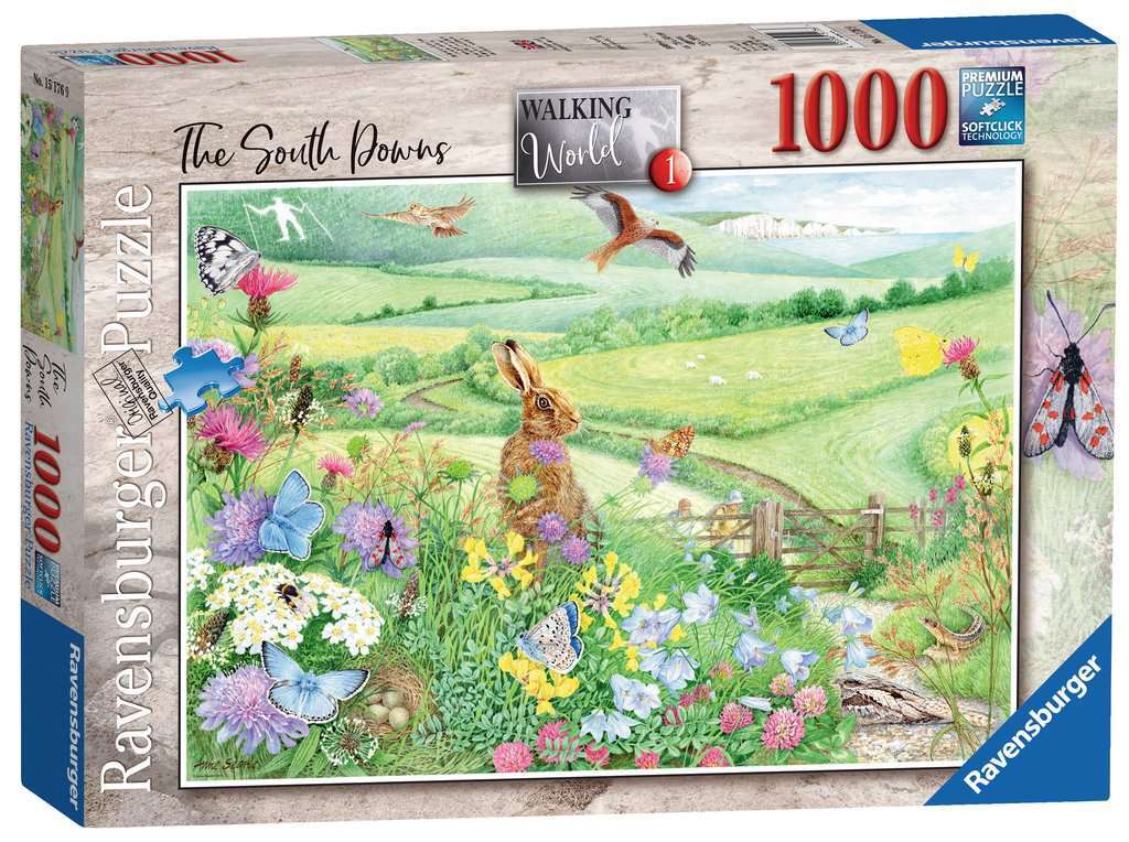Walking World 1 South Downs 1000 Piece Puzzle