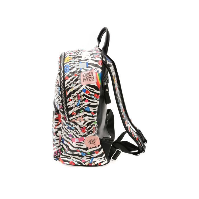 Rucsac GRYXX negru, 2455, din piele ecologica
