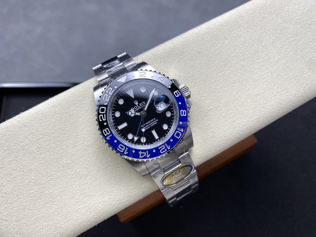 Rolex GMT-Master II Batman 116710BLNR Black Dial 40mm Mens Replica Watch