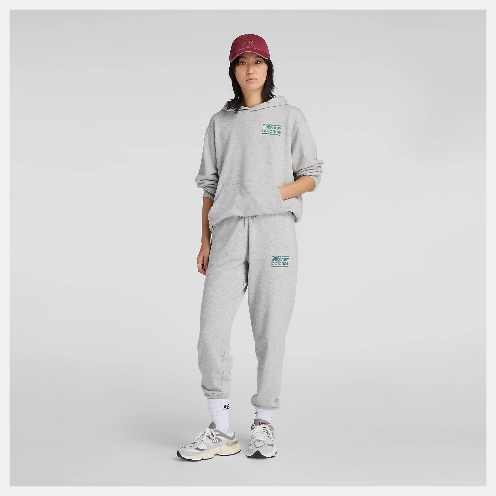 Sport French Terry Relaxed Hoodie