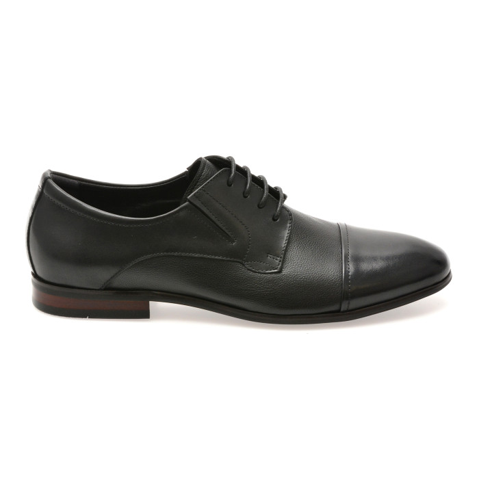 Pantofi eleganti EPICA negri, X267, din piele naturala