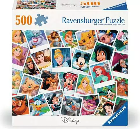 Jigsaw Puzzle Disney Portraits - 500 Pieces Puzzle
