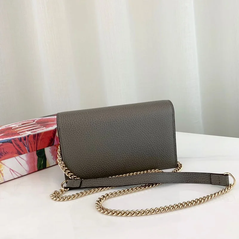 Gucci Leather Interlocking Gg Crossbody Bag 510314