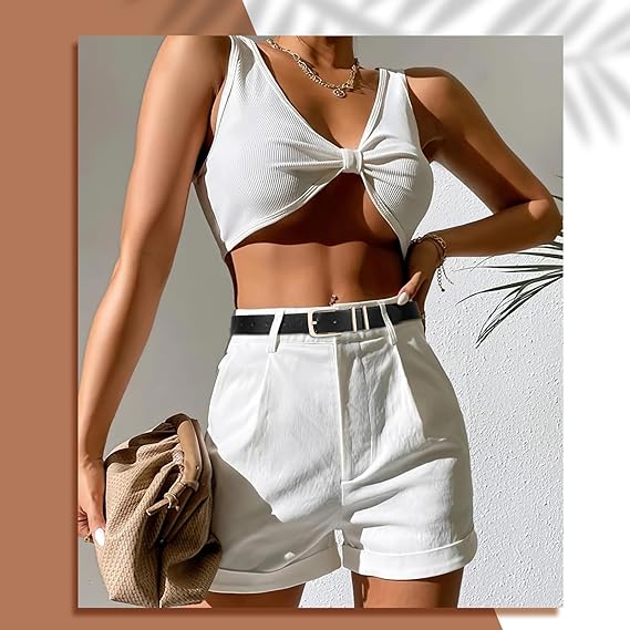 BELTIQUE Women Casual Leather Belt for Jeans Pants