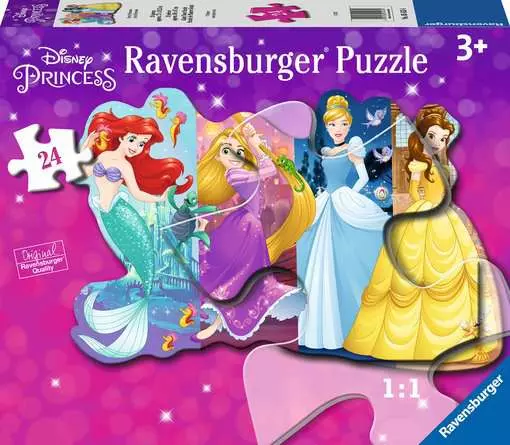Children’s Jigsaw Puzzle Pretty Princesses - 24 Pieces Puzzle