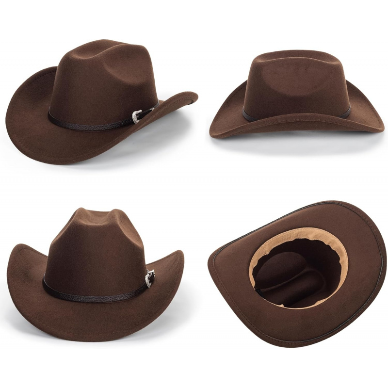 Women's Western Cowboy Hats Classic Felt Hats