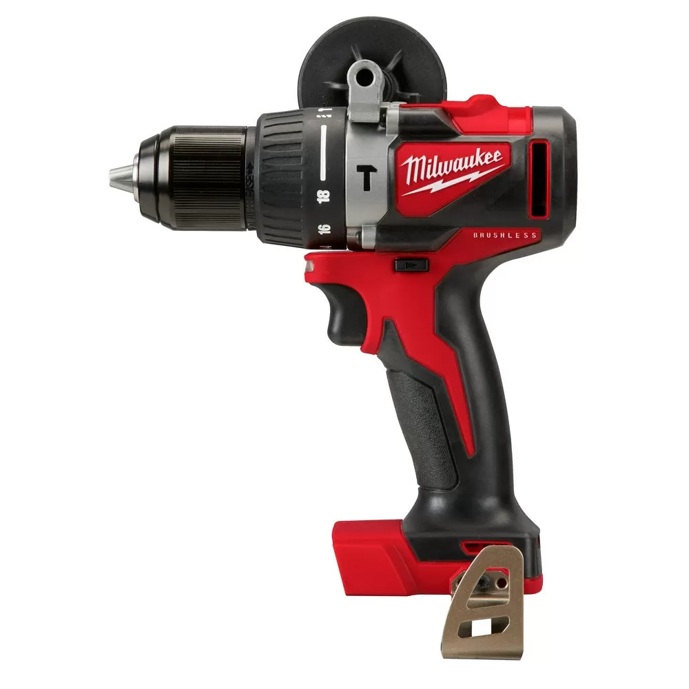 Milwaukee Pre-Sale 2902-20 M18 18V 1/2-Inch Brushless Hammer Drill - Bare Tool