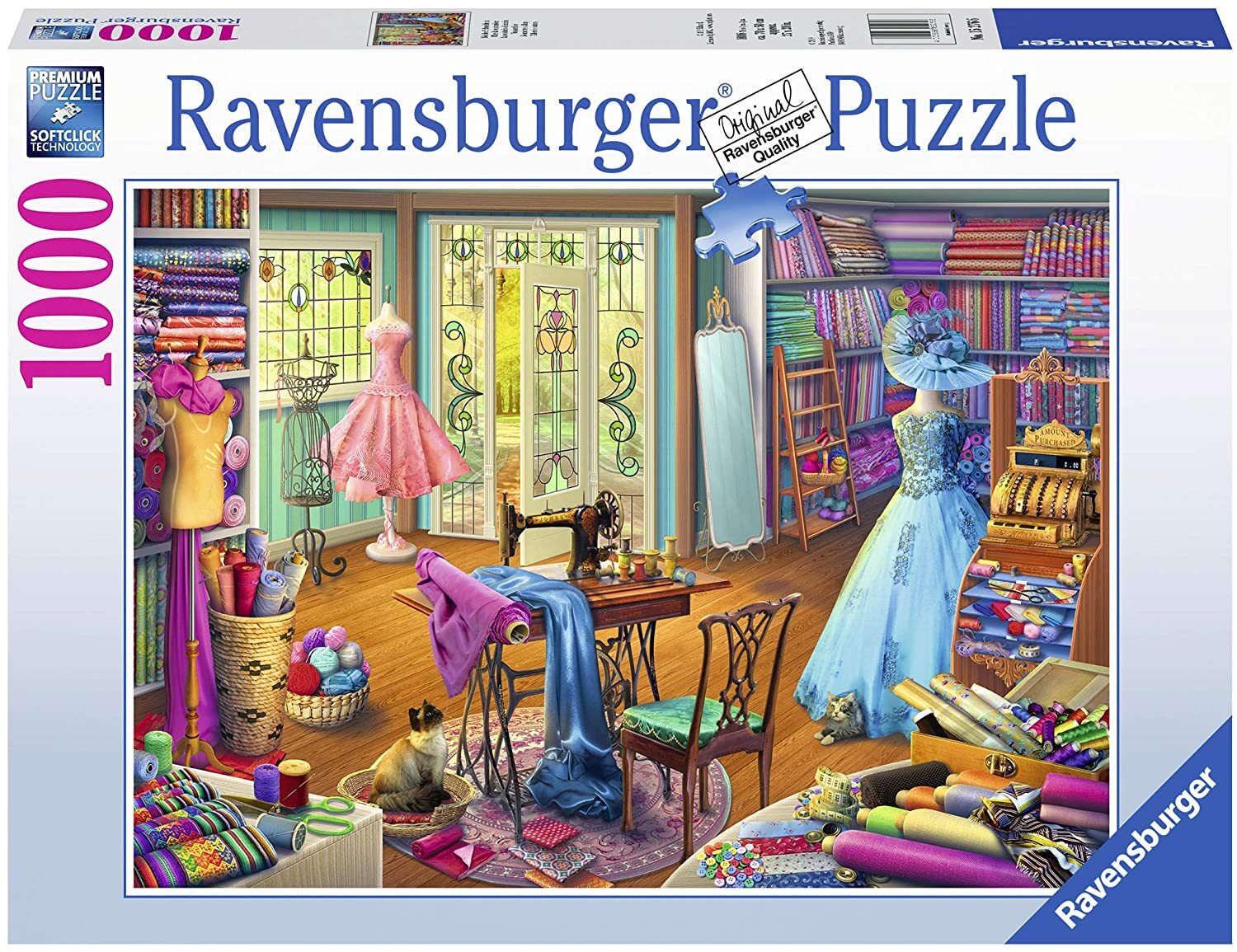 Seamstress Shop 1000 Piece Puzzle