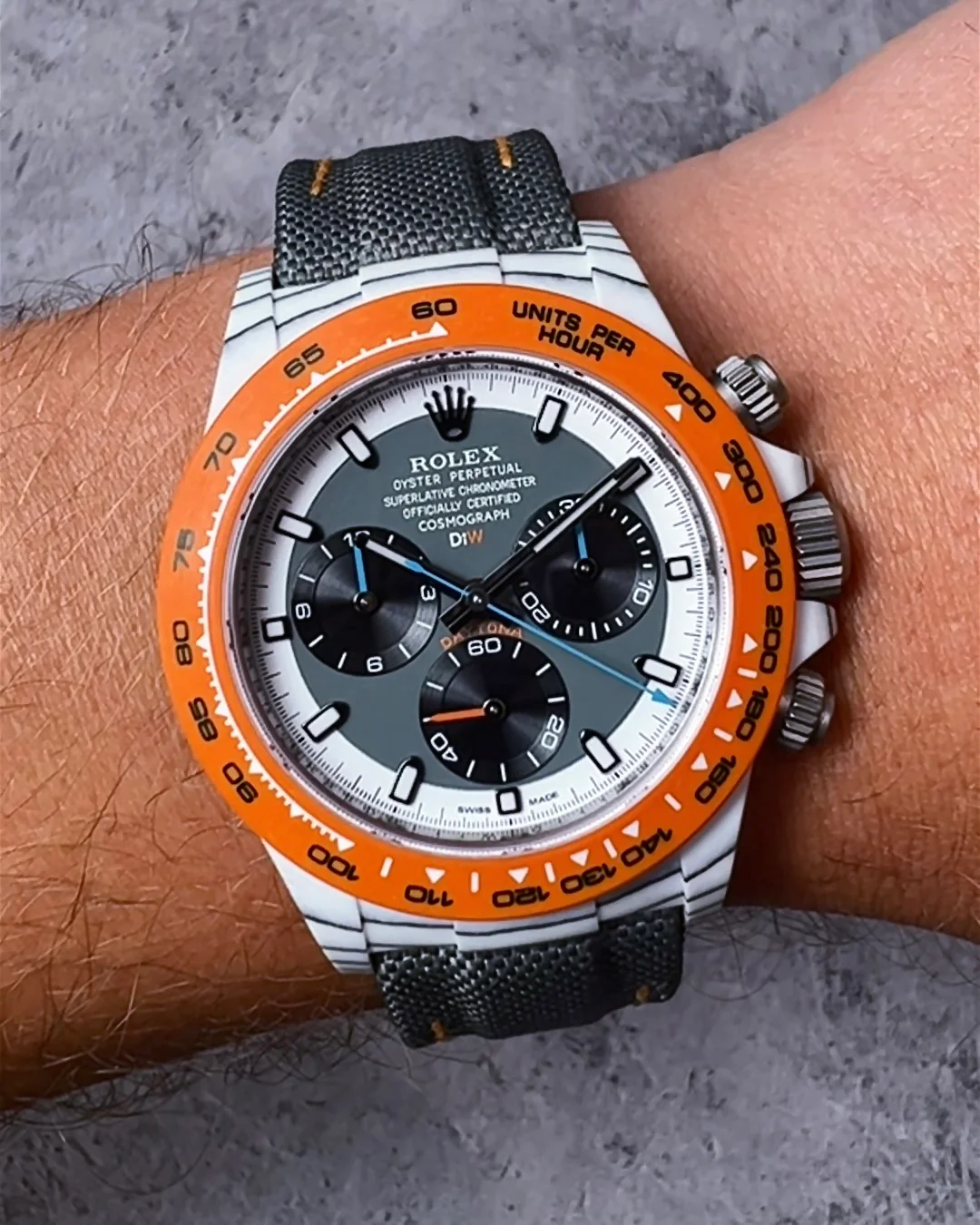 DiW Rolex Daytona OCELLARIS Quartz Fiber