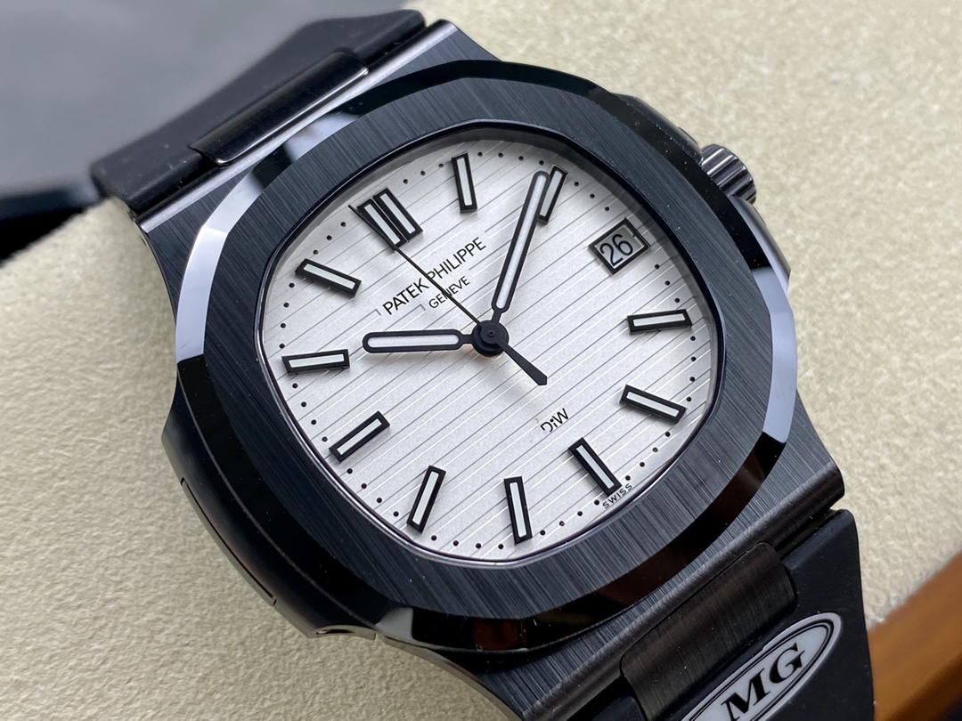 Patek Philippe Nautilus Titanium Case White Dial 5711 40MM Watch