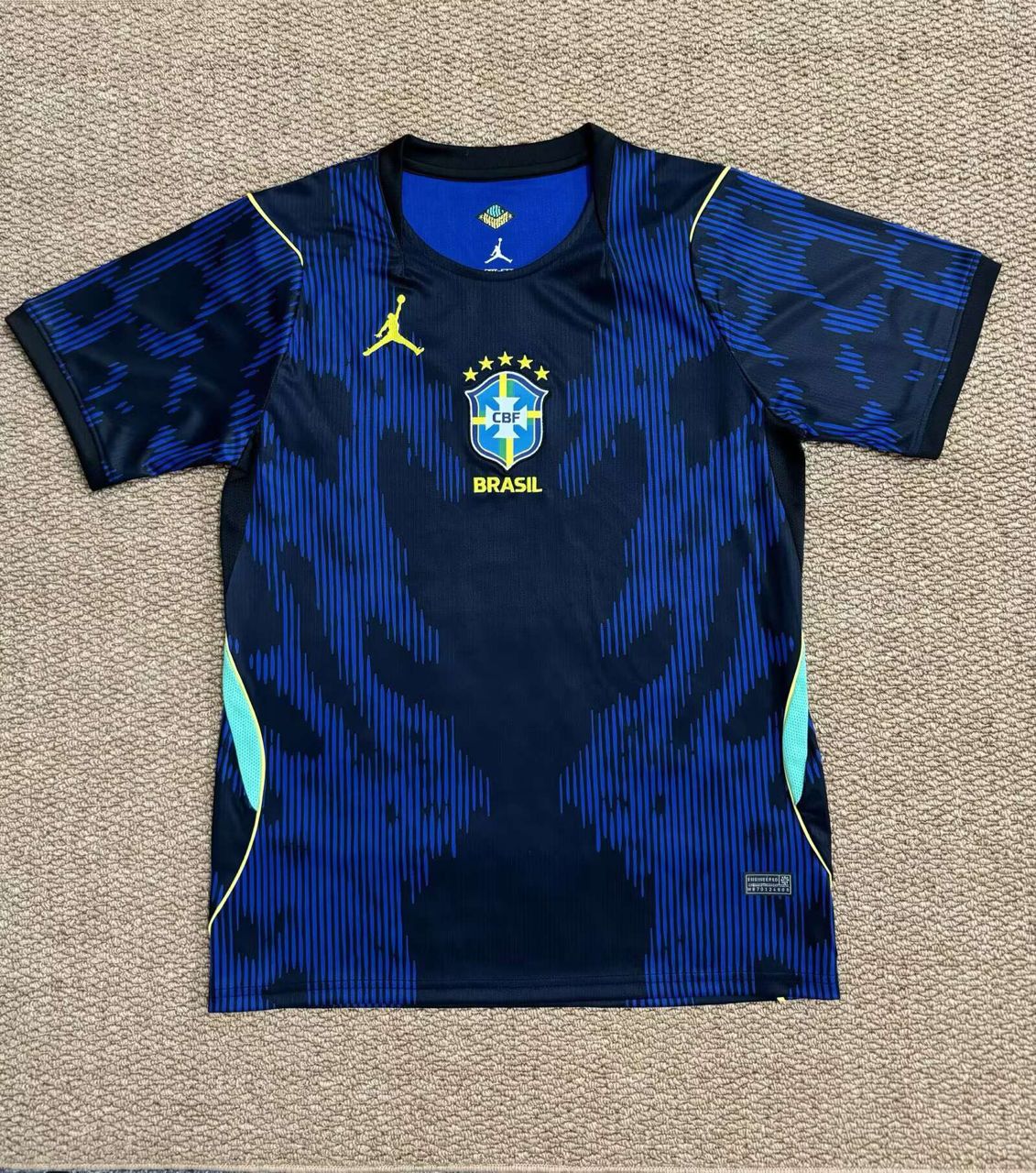 Brazil Away Blue 2026 - Brasil Jordan Fan Version