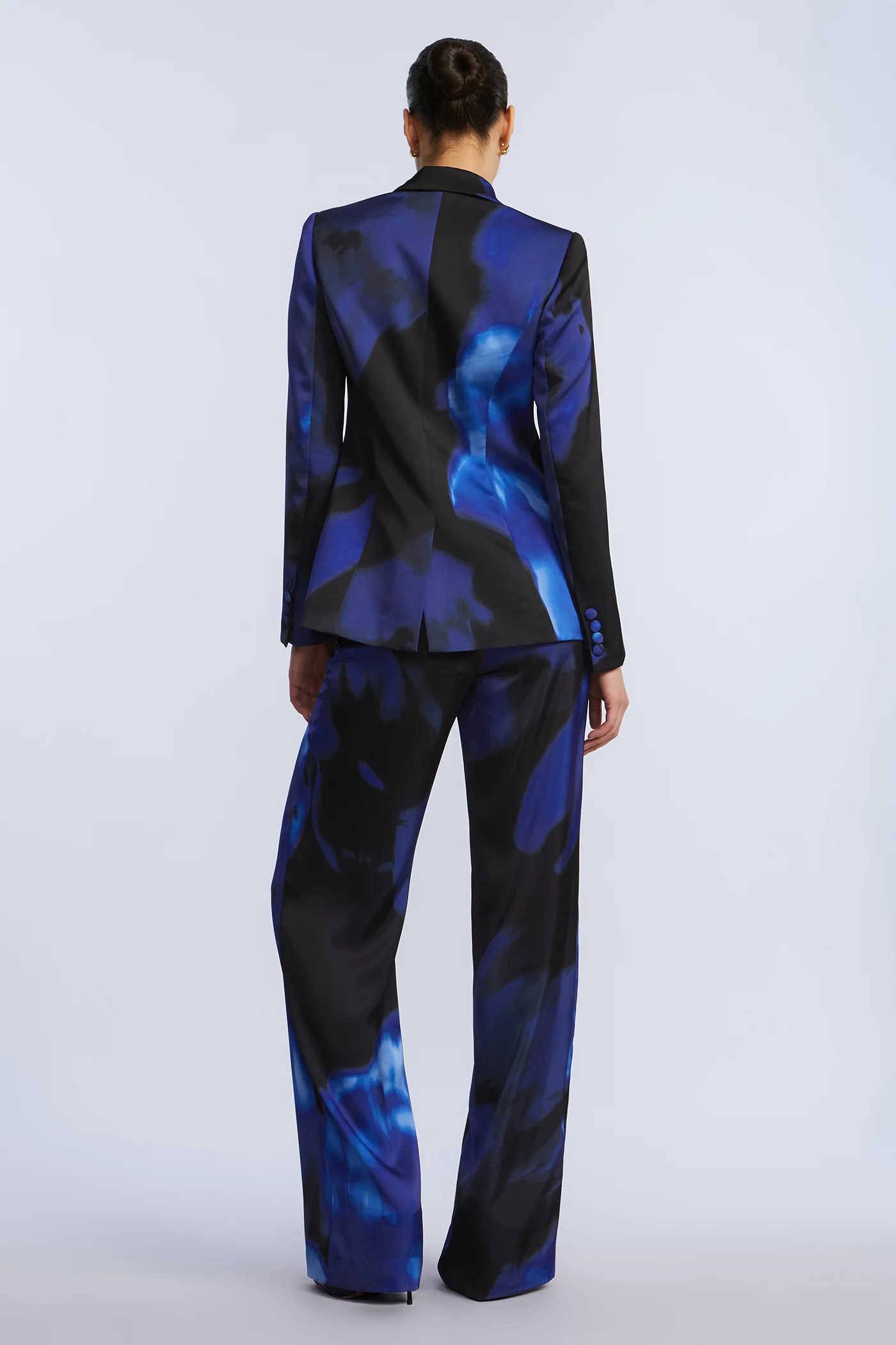 Rose Printed Blazer