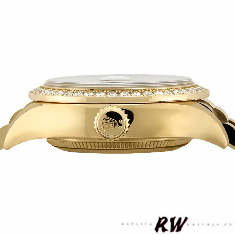 Rolex Day-Date 118348 White Roman Numeral Dial 36mm Unisex Replica Watch