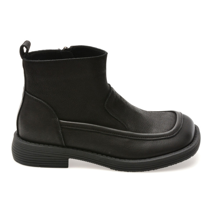 Ghete GRYXX negre, X001, din piele naturala