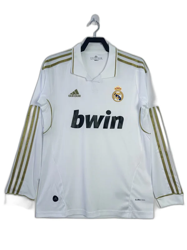 Real Madrid 11/12 I Home Jersey - Long Sleeve Retro Version