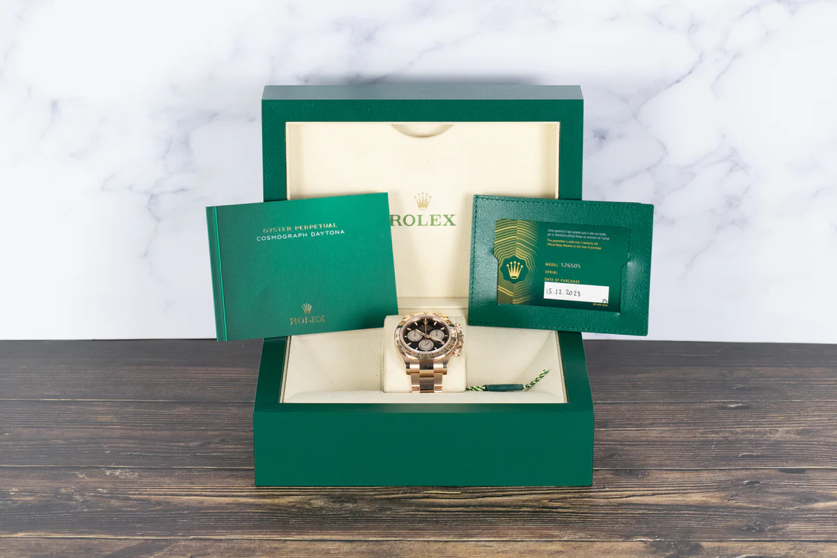 Rolex Daytona 126505 0001 Black Dial Oyster Bracelet