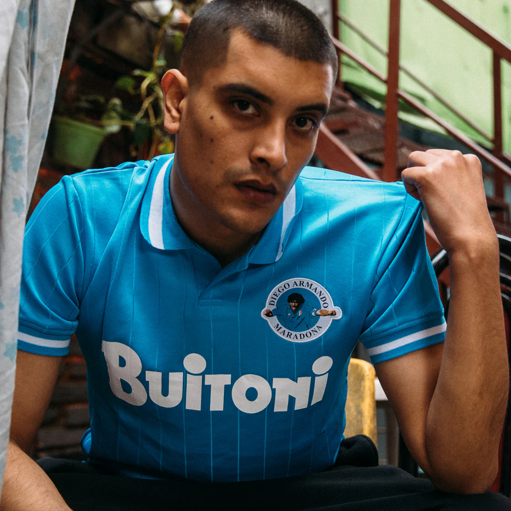Maradona X COPA Napoli 1986 - 87 Retro Football Shirt