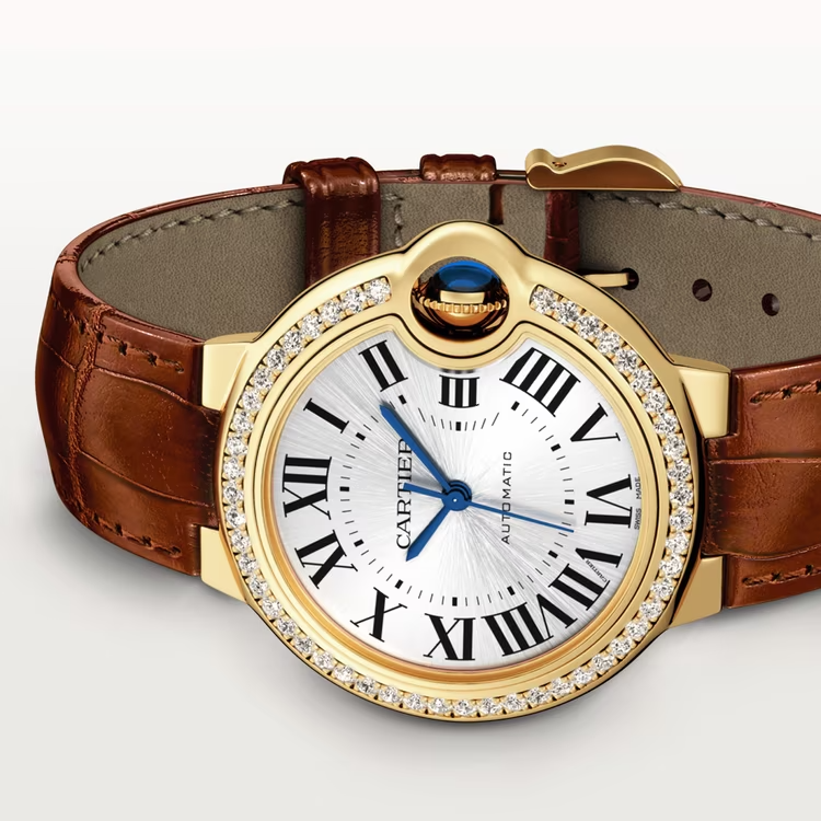 BALLON BLEU Diamond Yellow Gold 33mm