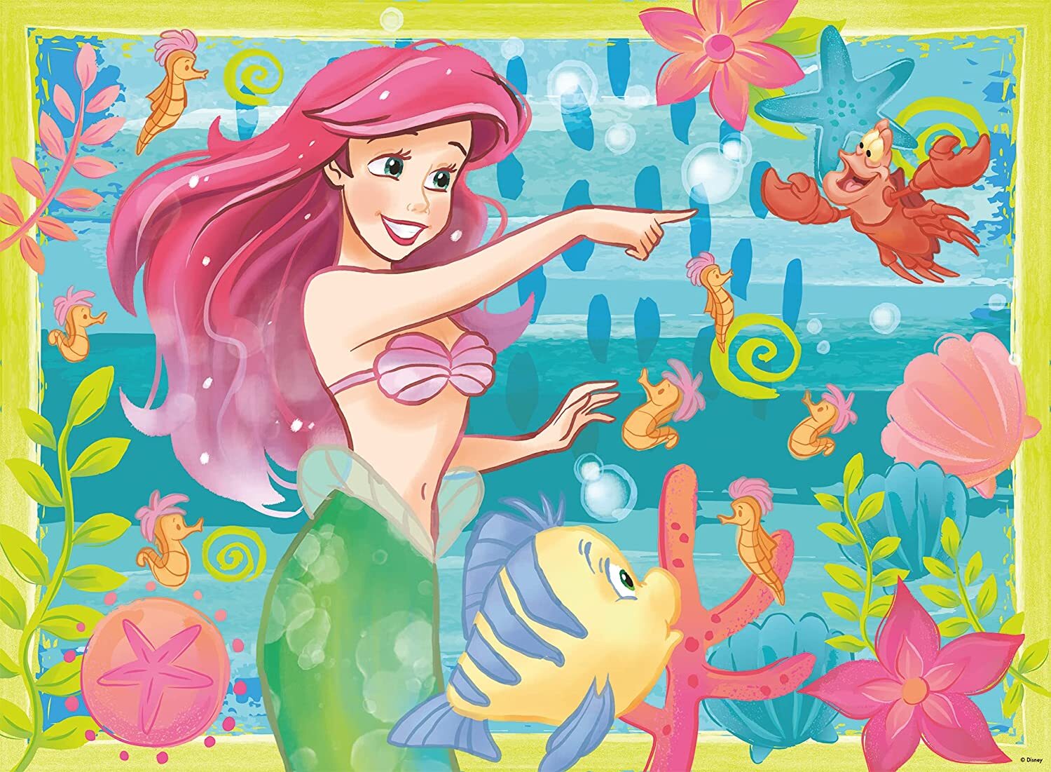 Brilliant Ariel’s Underwater Paradise 500 Piece Puzzle