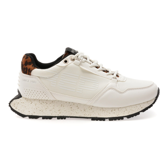 Pantofi sport REPLAY albi, WSG302S, din material textil