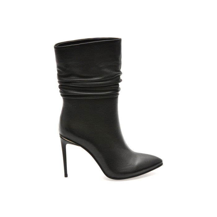 Botine elegante ALDO negre, CR147B, din piele naturala