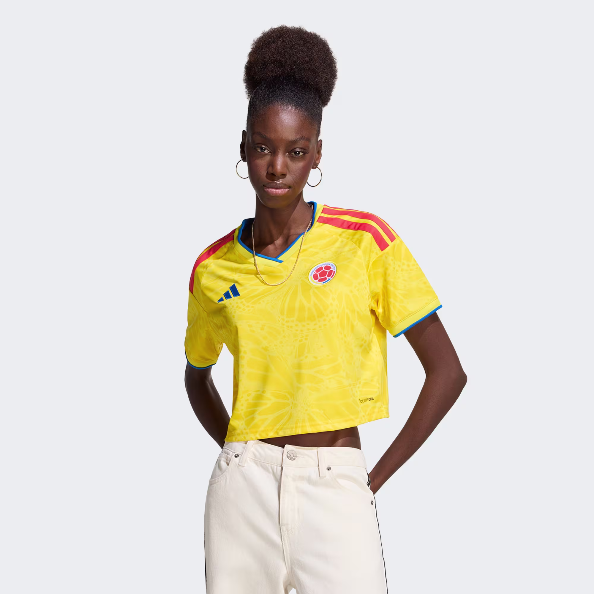 Colombia 26 Home Cropped Jersey