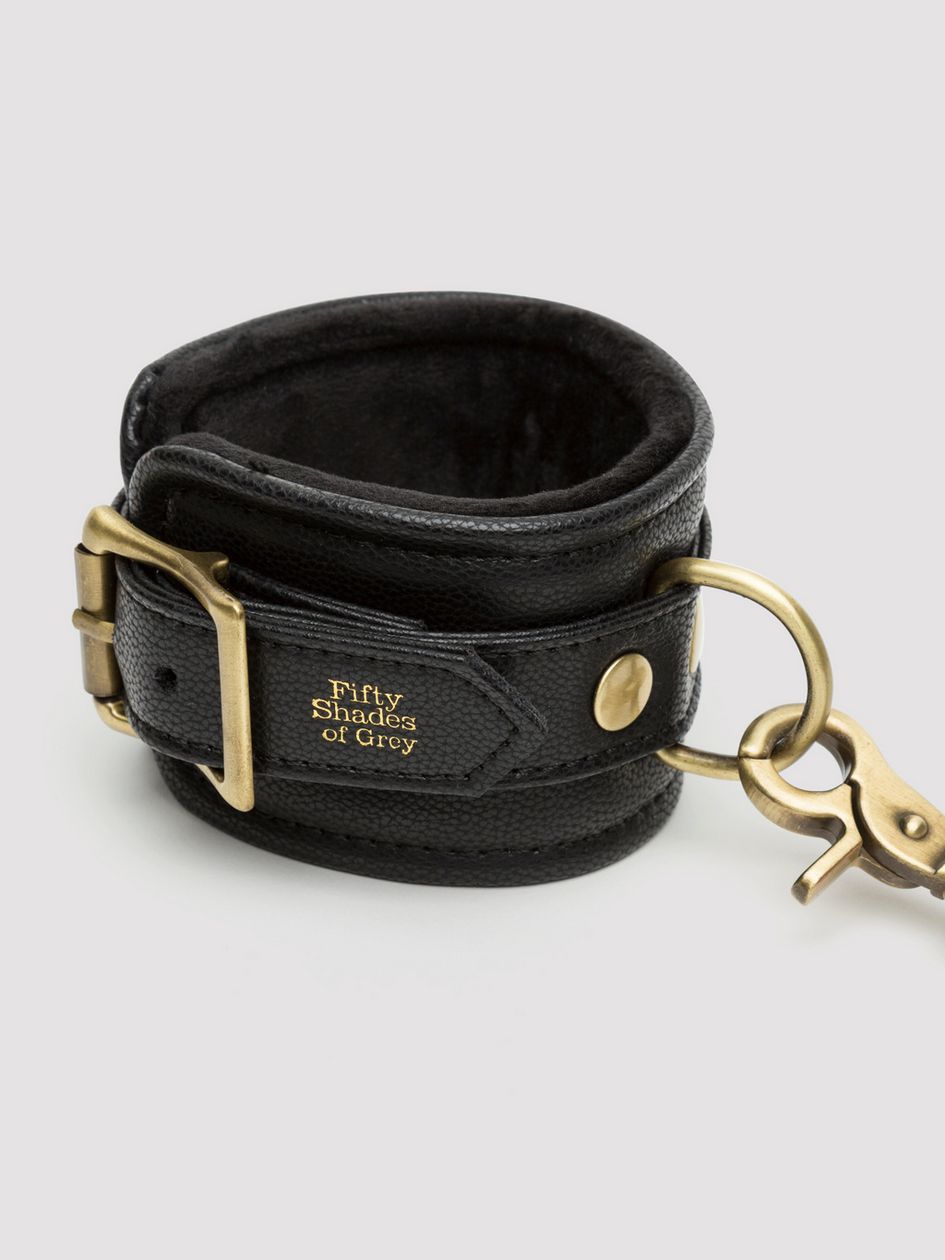 Fifty Shades of Grey Bound to You Faux Leather Wrist Cuffs