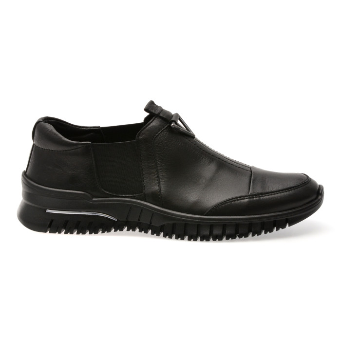 Pantofi sport FLAVIA PASSINI negri, EV2888, din piele naturala