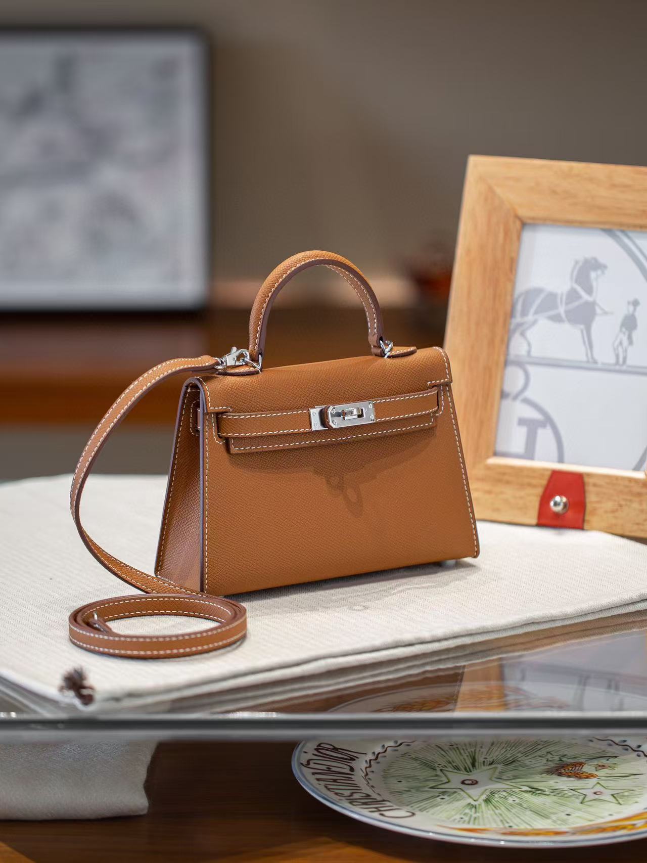Hermes Kelly2 Mini 19 Epsom