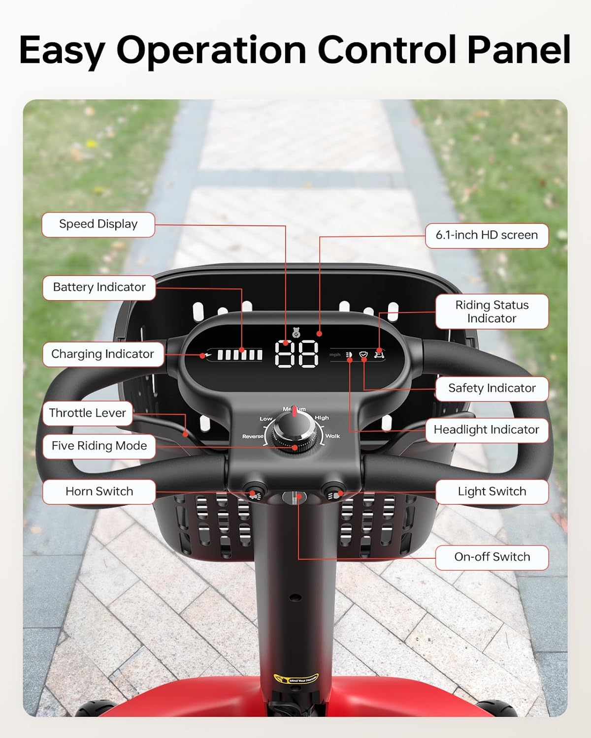🔥Limited Availability🔥Folding Mobility Scooters for Seniors
