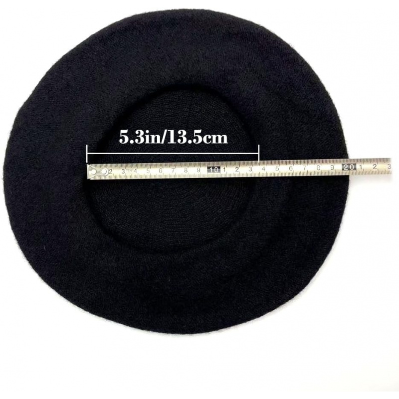 Classic French Beret Hat 10.6 Inch Width Winter