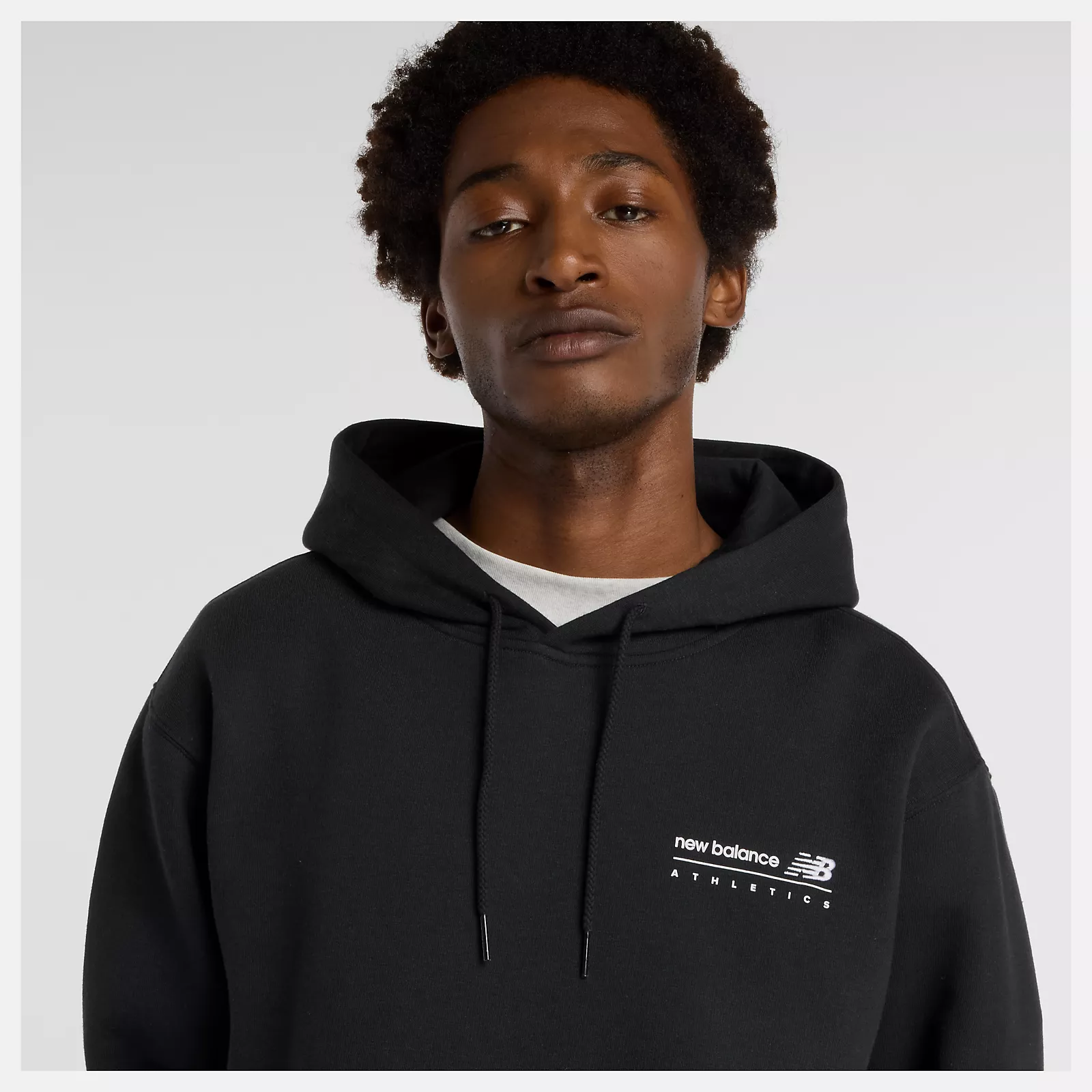 Linear Graphic Fleece Hoodie