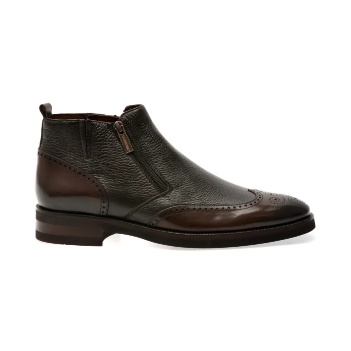Ghete elegante LE COLONEL maro, 40940, din piele naturala