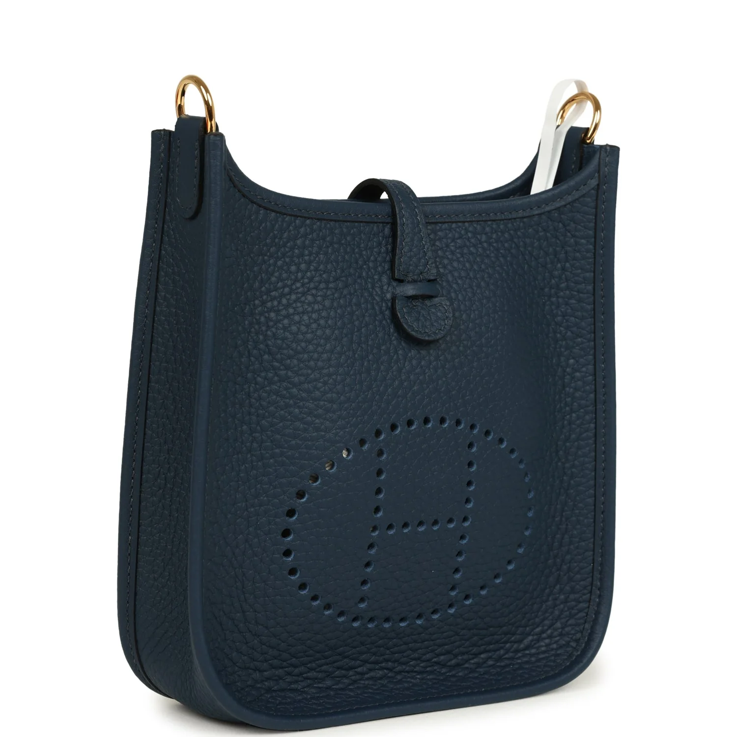 Hermes Evelyne TPM Bleu De Prusse Clemence Gold Hardware