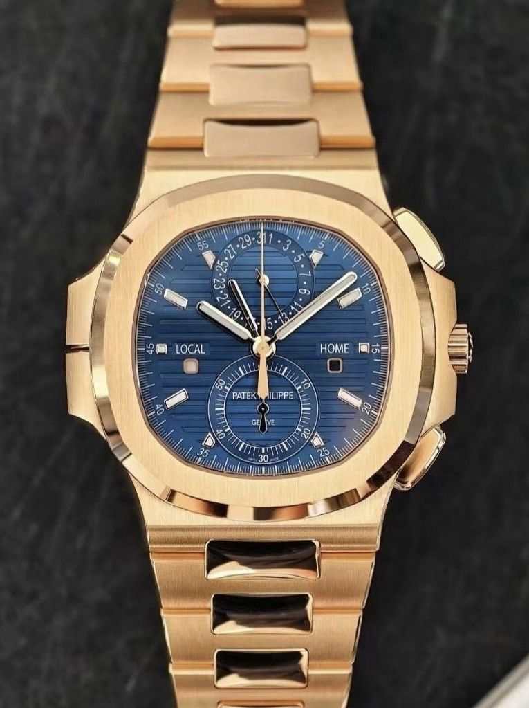 Patek Philippe Nautilus Stainless Steel Blue Dial 5990R