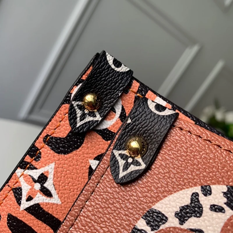 Louis Vuitton Onthego-M44570 Brown 41Cm