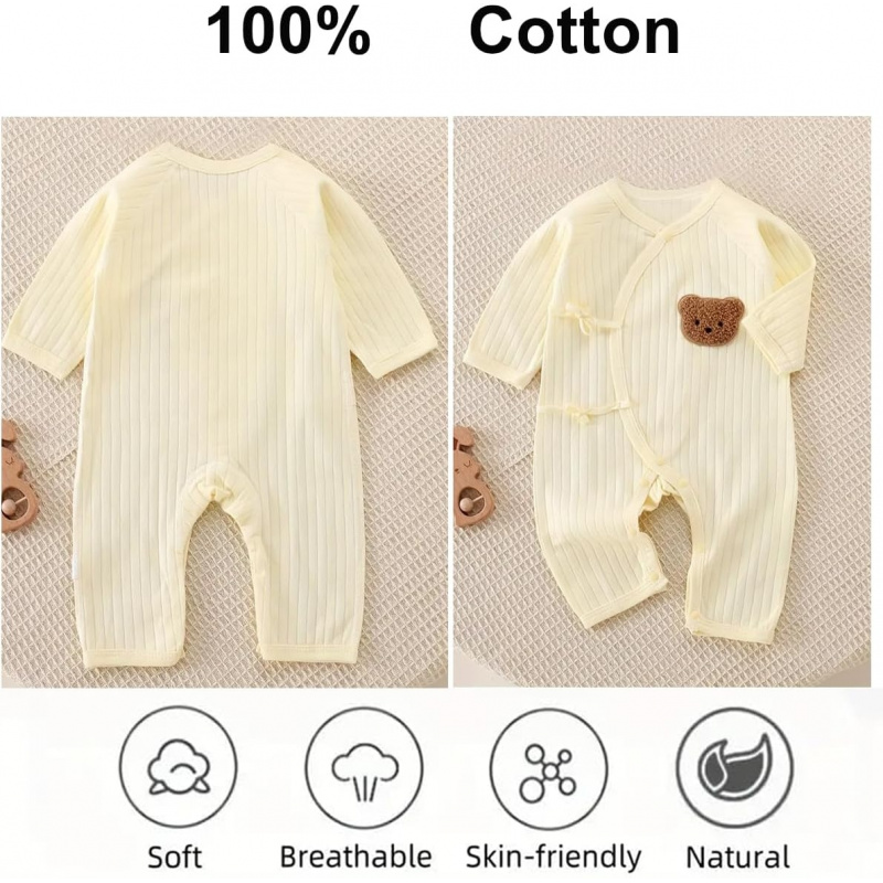 VAELIRAEL Newborn Baby Cotton Onesie