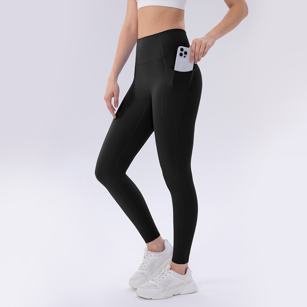 Zero Feel 3.0 PLUS High-Waisted Yoga Pants LULU Original Yarn 66 Lycra Water-Made Ice-Feel Strong Shaping Fitness Running Pants