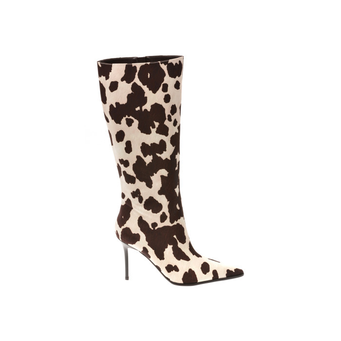 Cizme elegante ALDO maro, RE-EMMA 241, din material textil